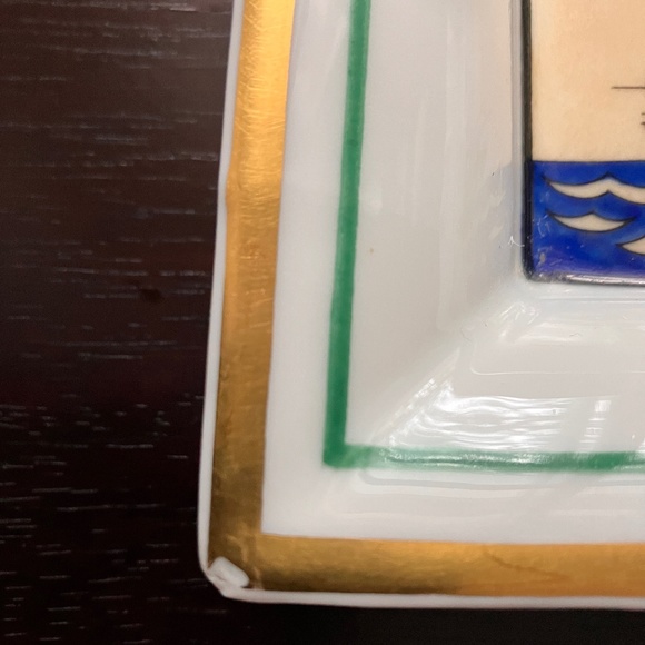 VINTAGE HERMÈS SHIP Cigar Ashtray/Change tray - Picture 4 of 13